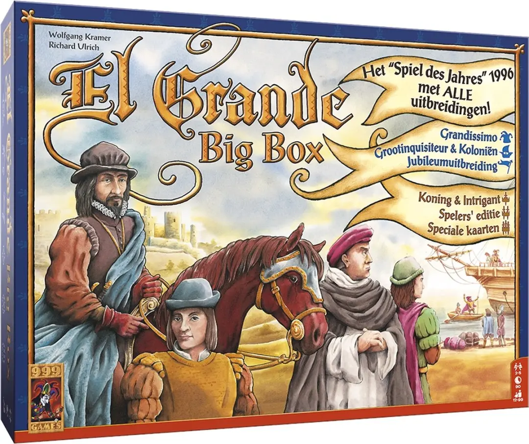 999 Games El Grande Big Box Bordspel