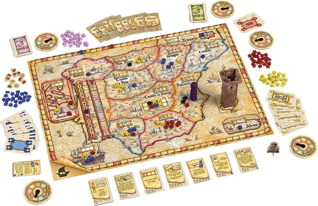 999 Games El Grande Big Box Bordspel - 2-5 Spelers