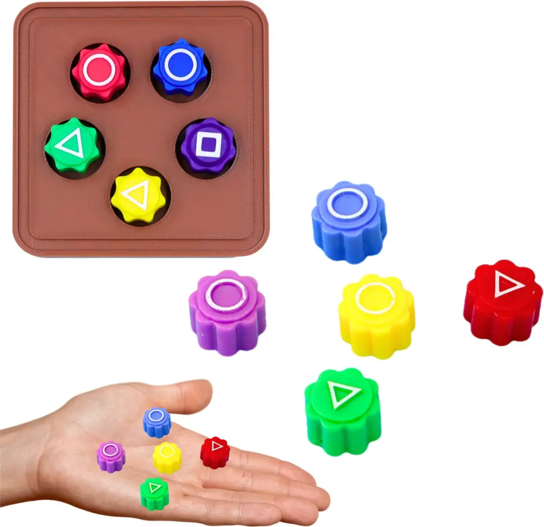 Lean Toys Gonggi Hacele Squid Games Dobbelstenen