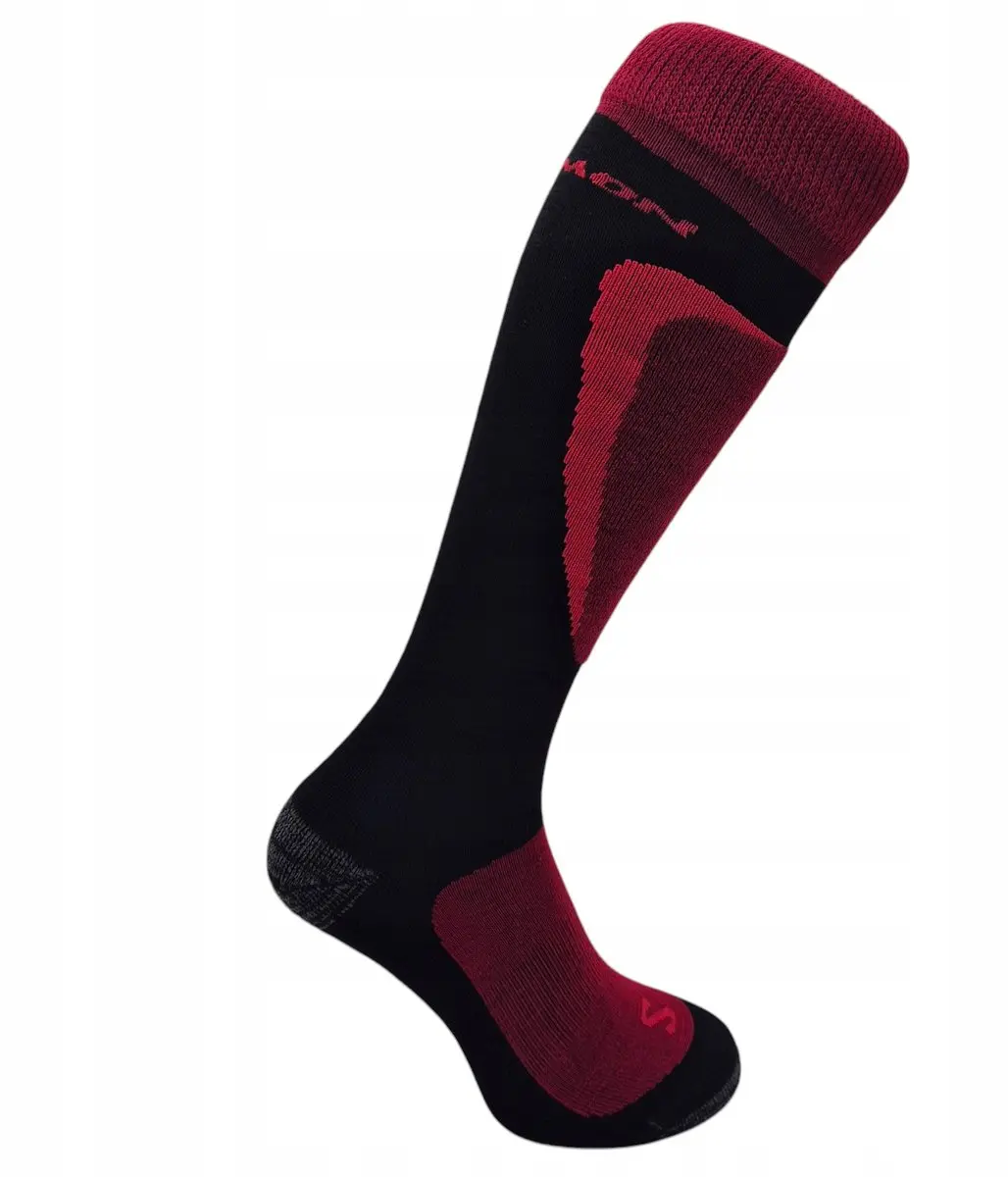Salomon Focus Skisokken Merinowol 45-47 - Zwart