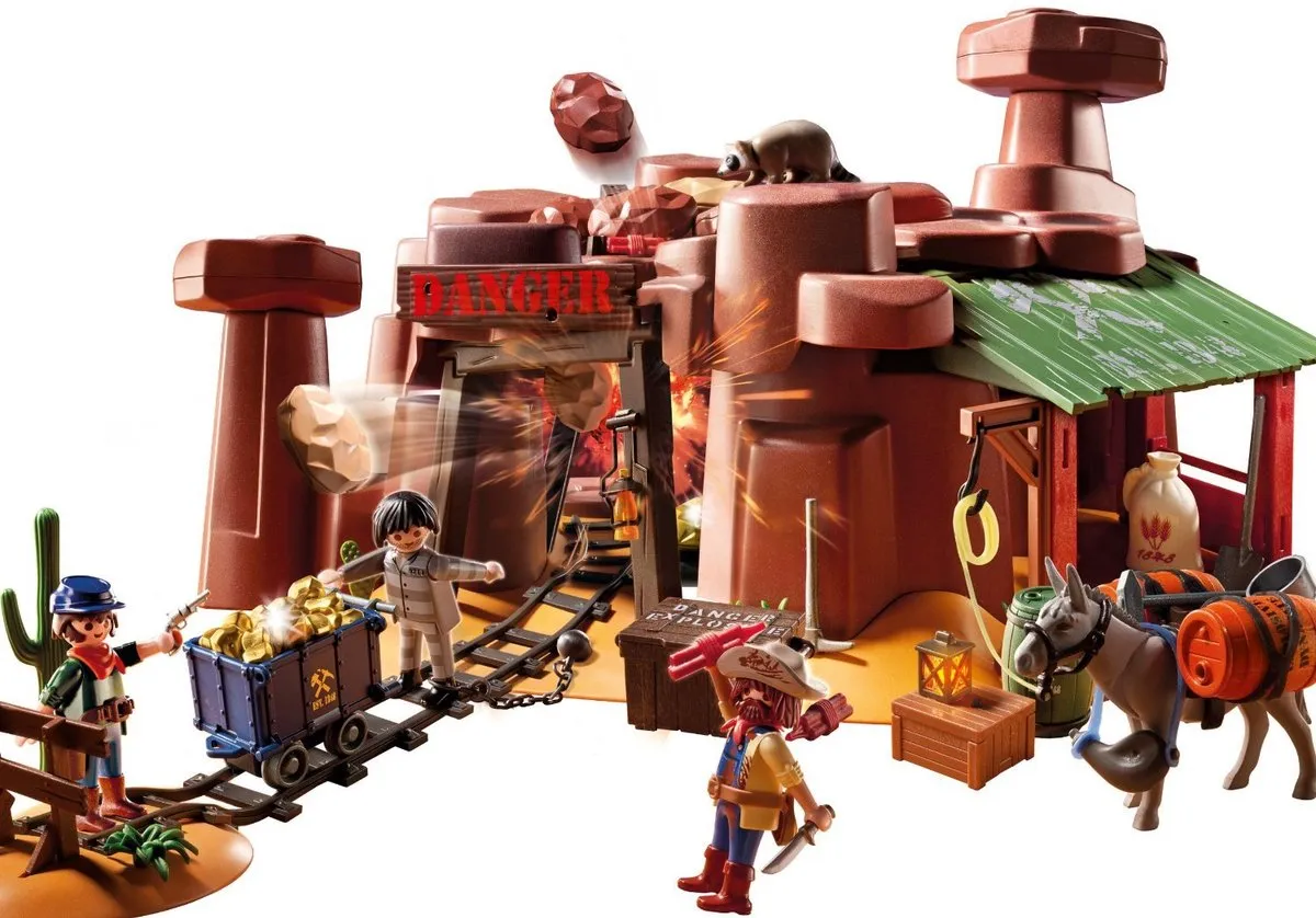 Playmobil Western Goudmijn 5246 - Meerkleurig