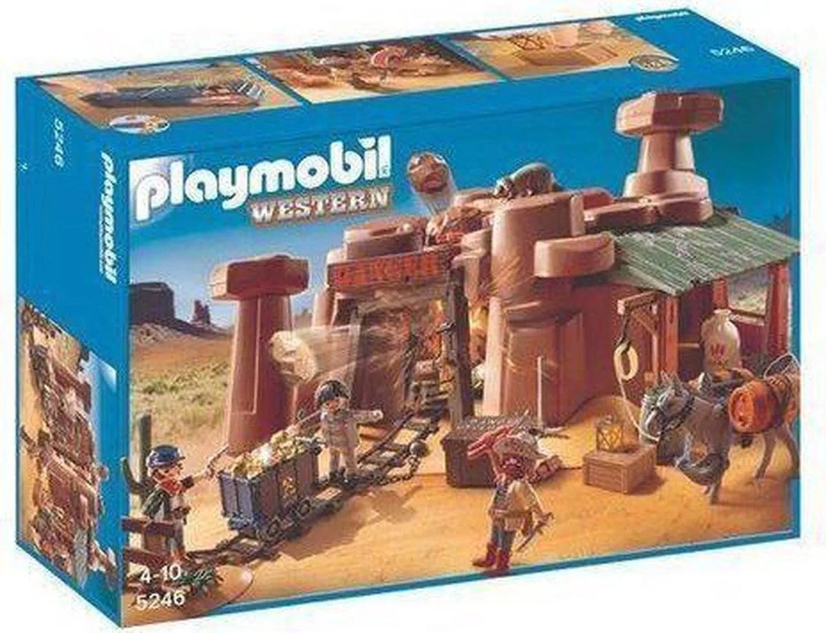 Playmobil Western Goudmijn 5246 - Meerkleurig - afbeelding 6 van 6