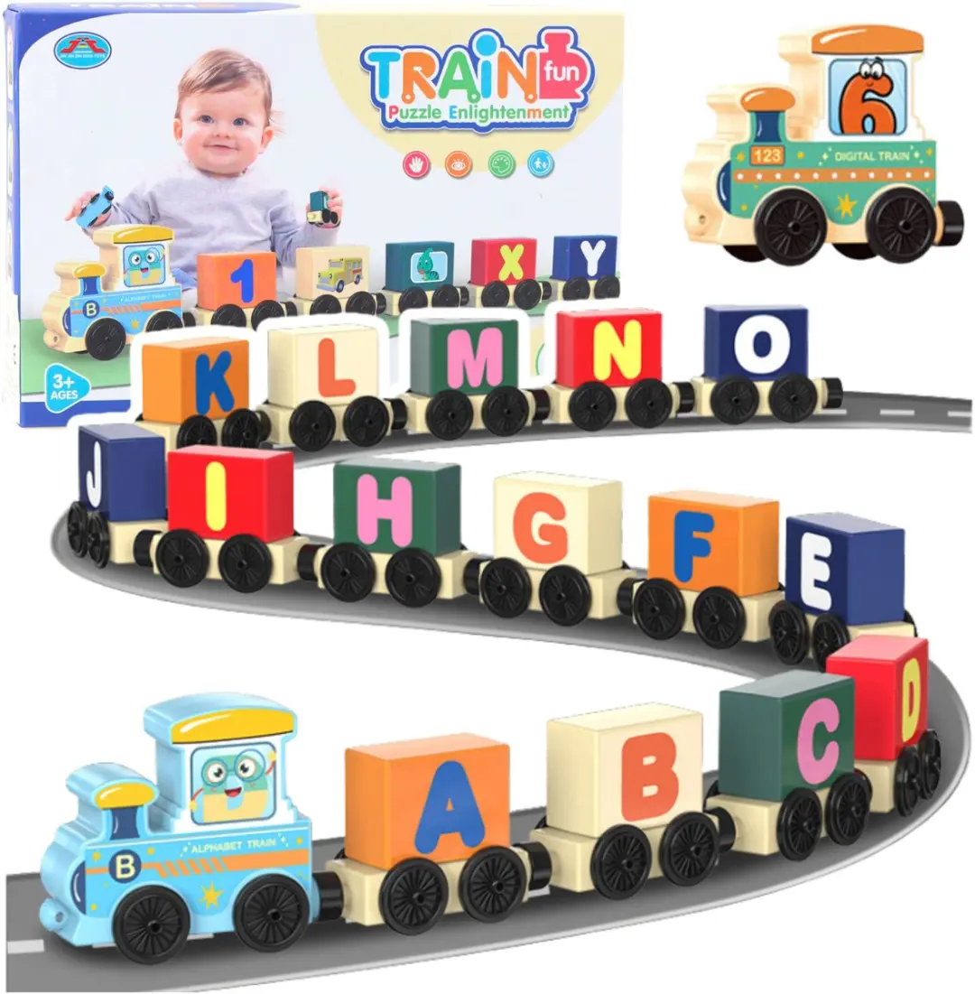 Lean Toys Educatieve Treinletters Cijfers