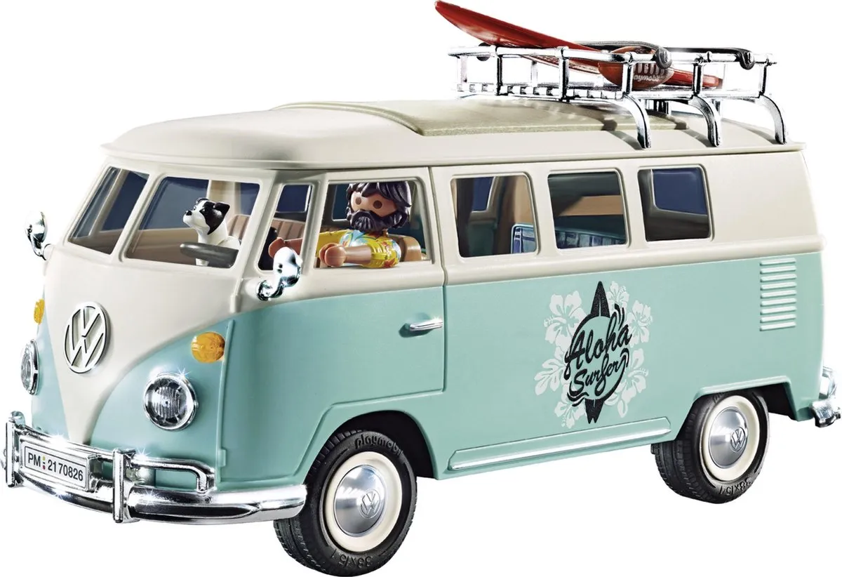 Playmobil Volkswagen T1 Campingbus Special Edition 70826 - Multicolor