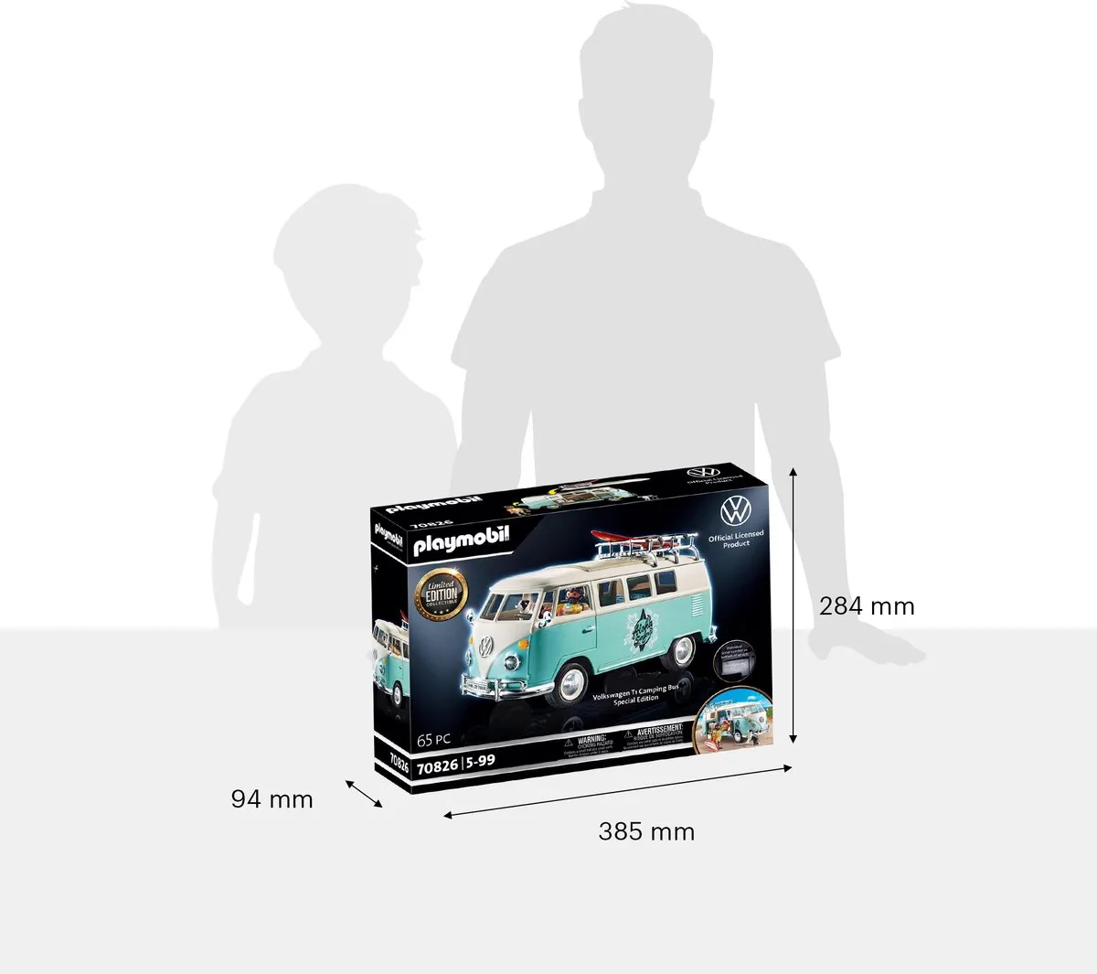 Playmobil Volkswagen T1 Campingbus Special Edition 70826 - Multicolor