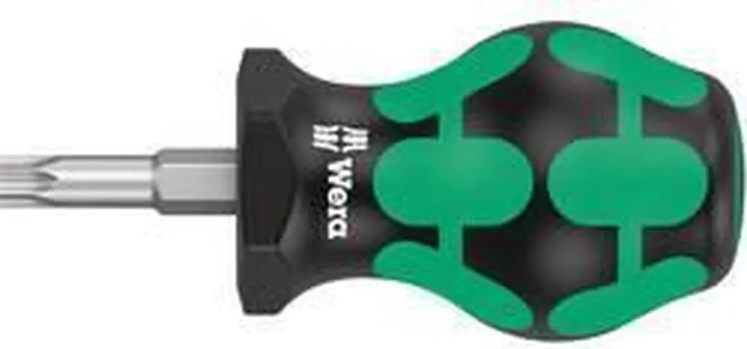 Wera 367 TORX Stubby T30 Schroevendraaier 25mm - 2K-greep