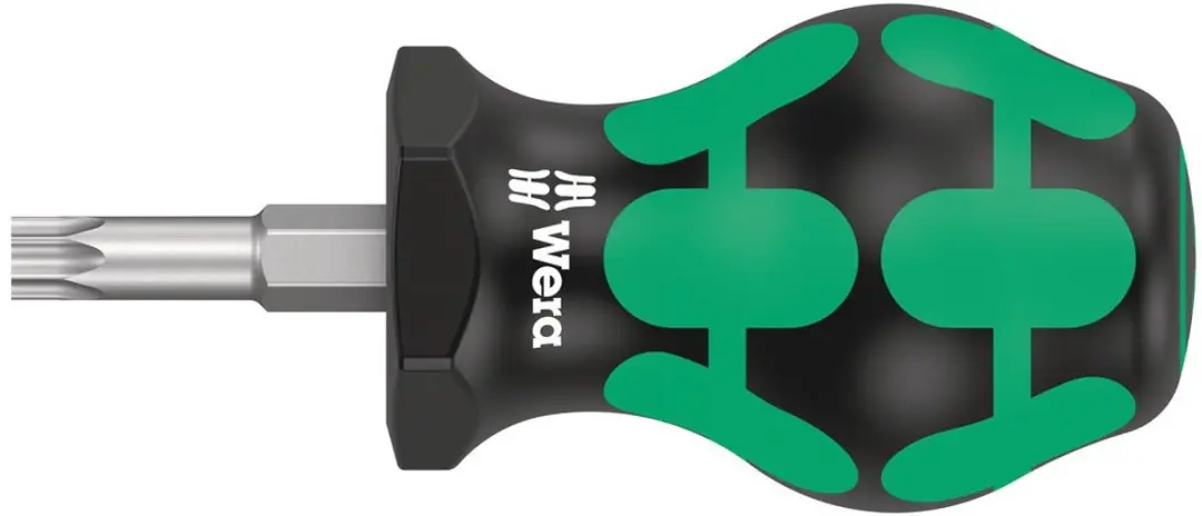 Wera 367 TORX Stubby T30 Schroevendraaier 25mm