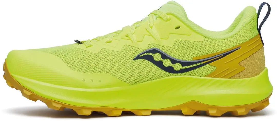 Saucony Peregrine 14 Trailrunningschoenen Heren - 46.5 - Geel - afbeelding 6 van 6