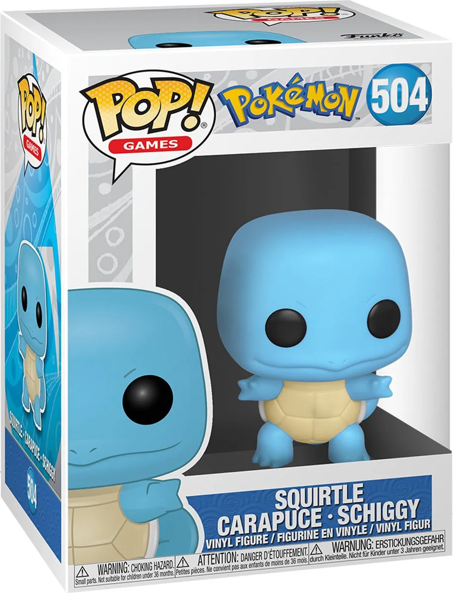 Funko POP! Vinyl Squirtle 9cm - 889698504027