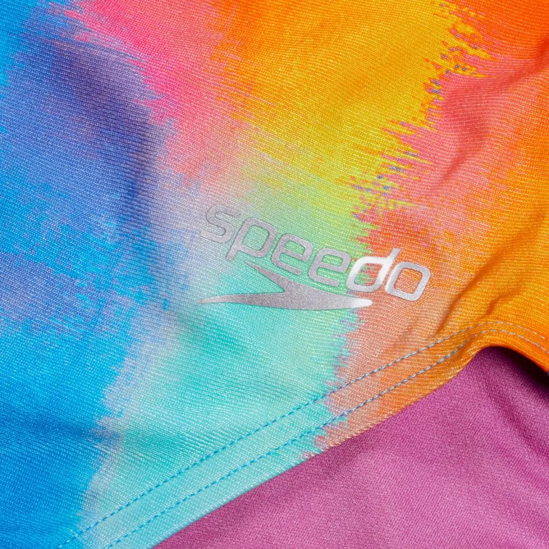 Speedo Badpak Allover Digital V-back - 36 - Multicolor