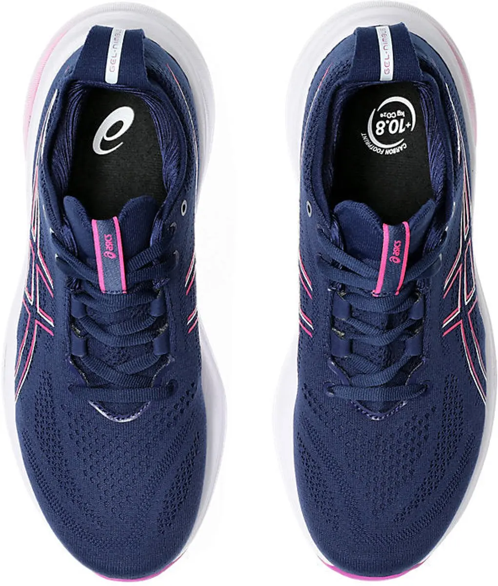 ASICS Gel-Nimbus 26 Hardloopschoenen 42.5 - Blauw Roze