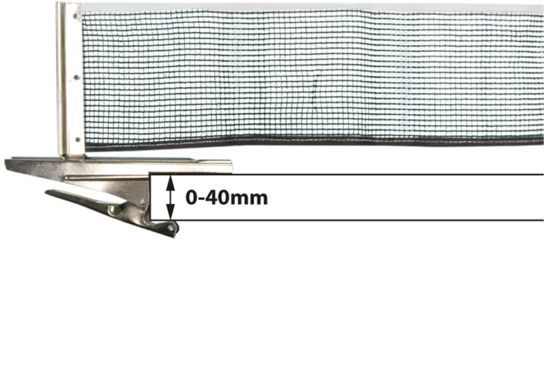 Schildkröt Clipmatic Tafeltennisnet - Meerkleurig