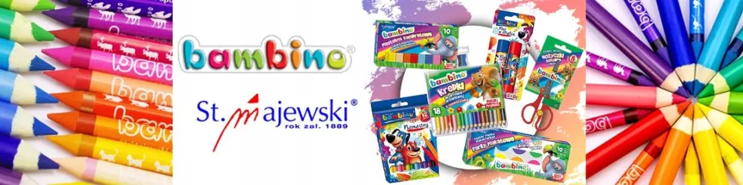 Bambino Dikke Driehoekige Kleurpotloden - 12 Stuks