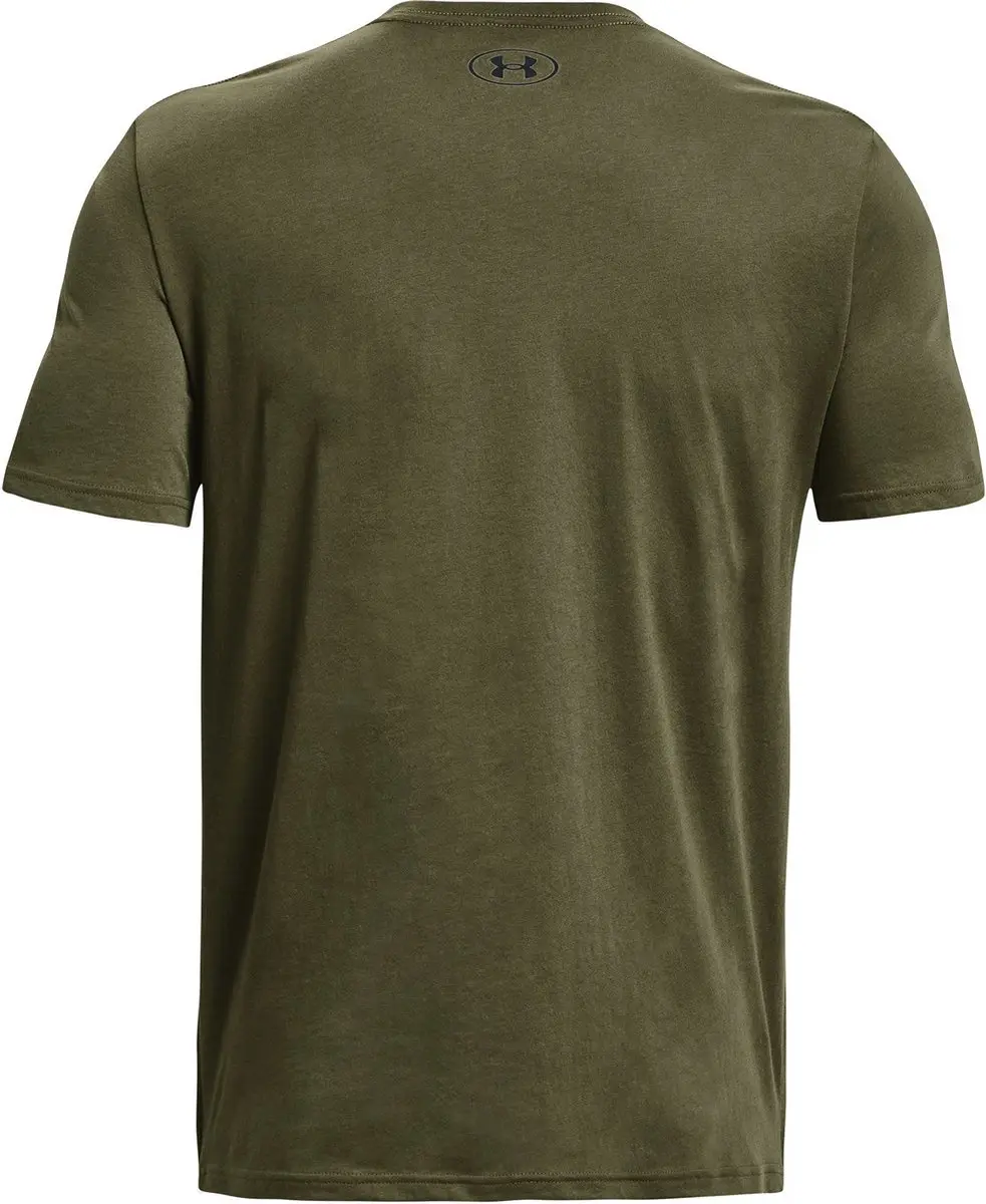 Under Armour UA M SPORTSTYLE LC Short Sleeve Heren Sportshirt - Groen XXL