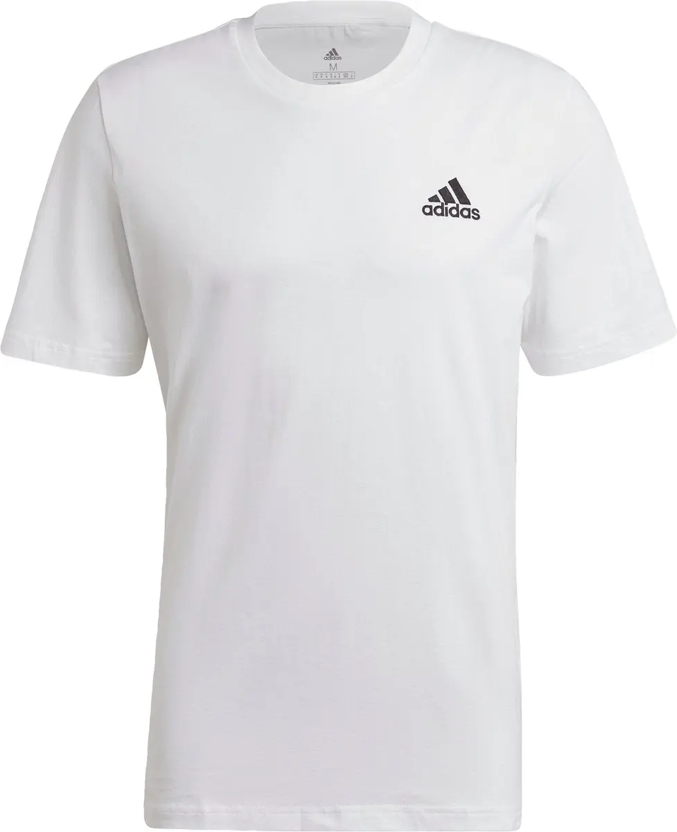 adidas Sportswear Essentials Embroidered GK9640 T-Shirt - XS - Wit