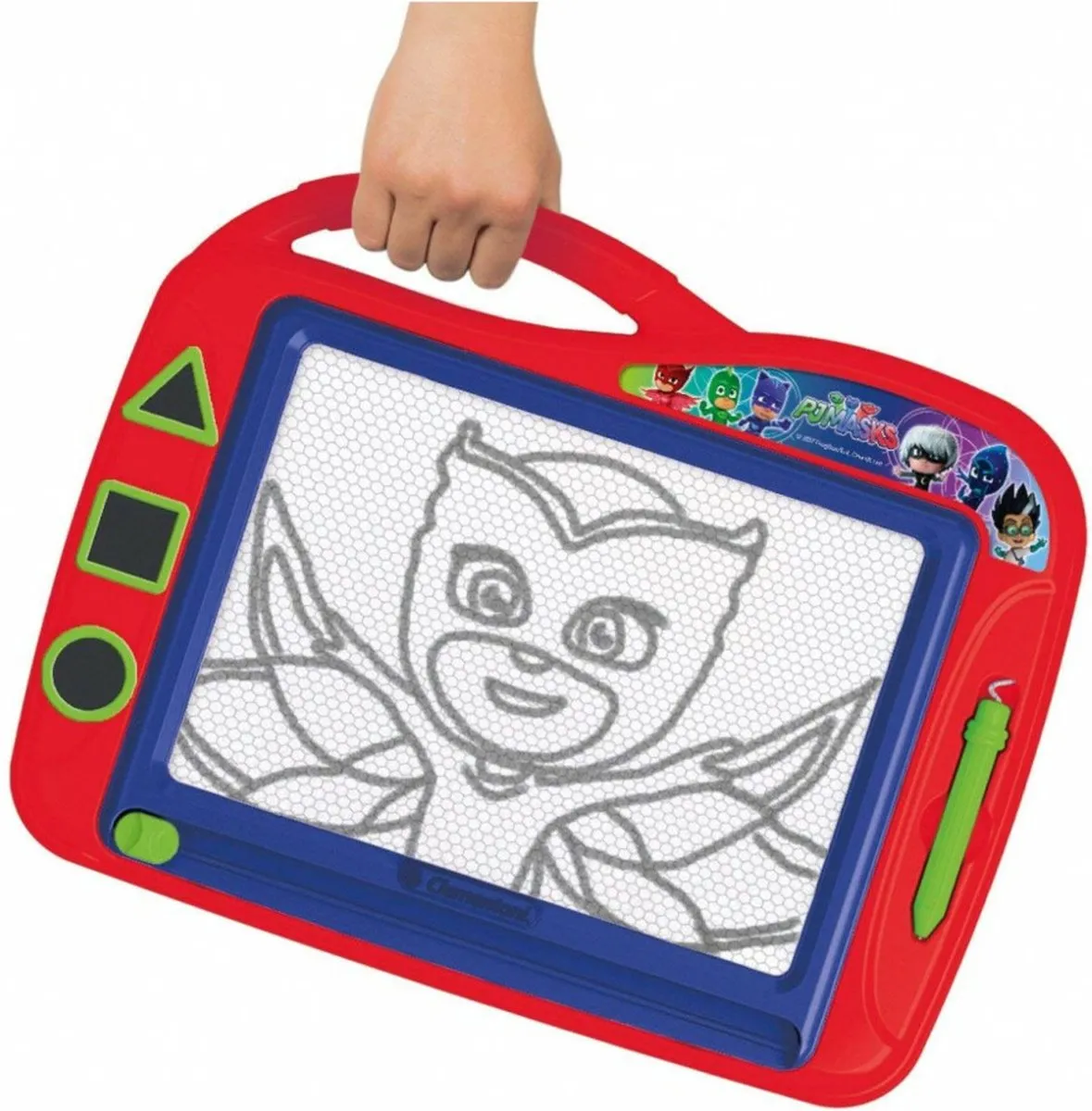 Clementoni Spiderman Magnetisch Tekenbord - Geel/Blauw/Rood