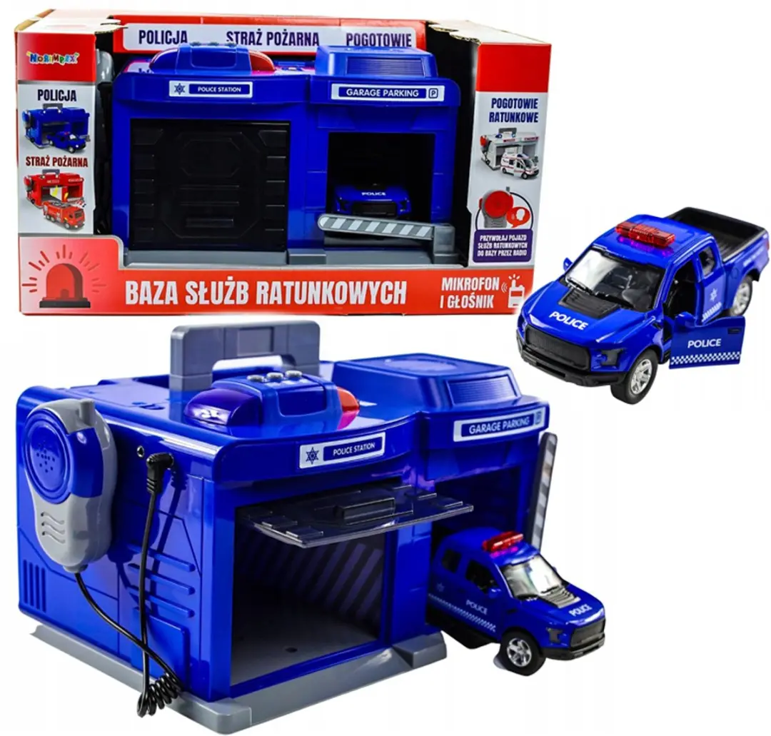 NIKKO Politiebureau Speelset Blauw