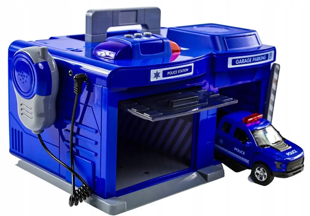 NIKKO Politiebureau Speelset Blauw - afbeelding 2 van 5