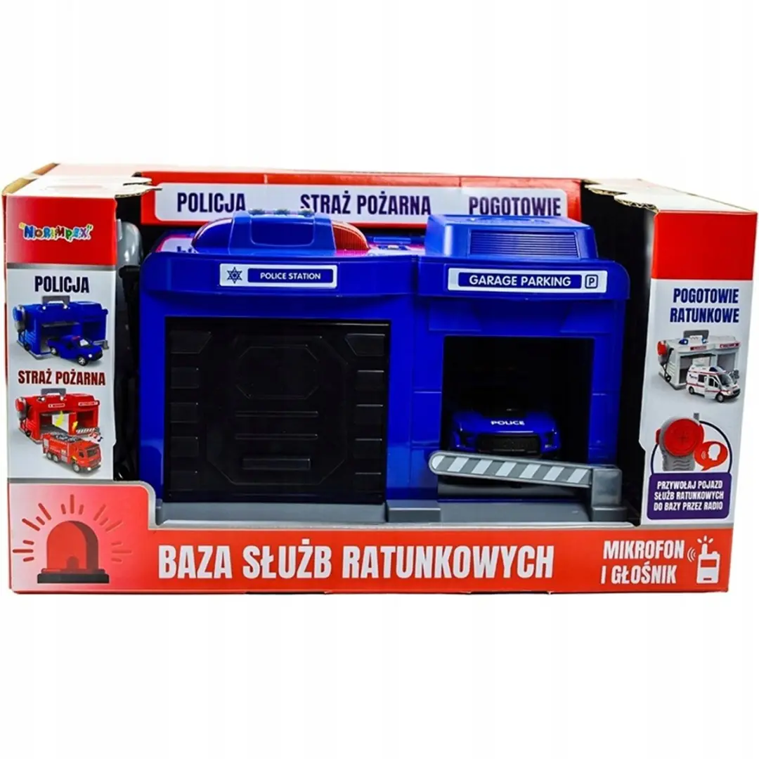 NIKKO Politiebureau Speelset Blauw - afbeelding 5 van 5