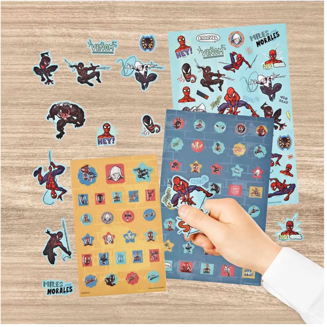 Spider-Man Stickers - 500 Stuks - Multicolor