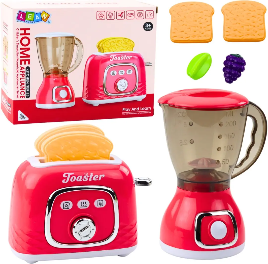 LEAN TOYS Keukenapparatuur Set Roze