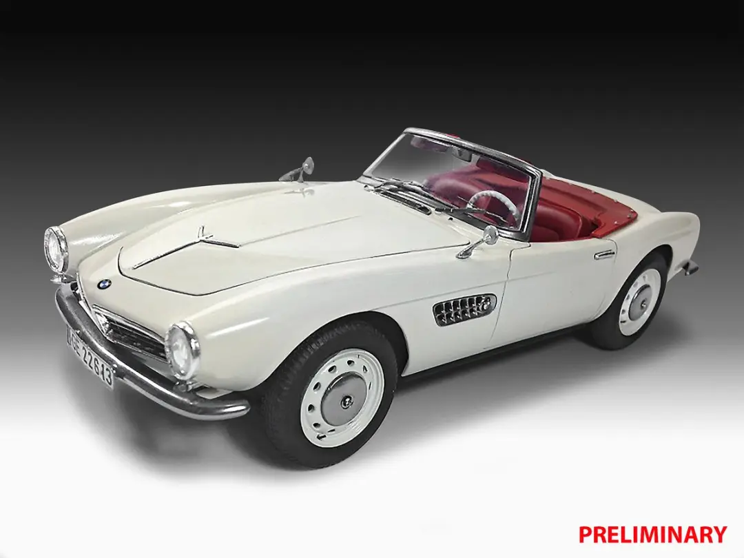 Revell BMW 507 Cabrio Modelbouwpakket 1:24 - 148 Onderdelen - Multi
