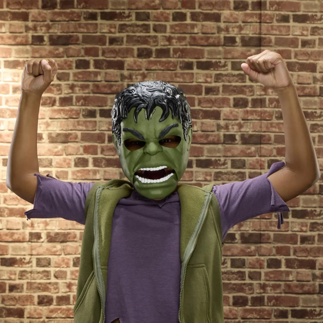 Hasbro Marvel Savage Hulk Elektronisch Masker - Groen - afbeelding 6 van 6
