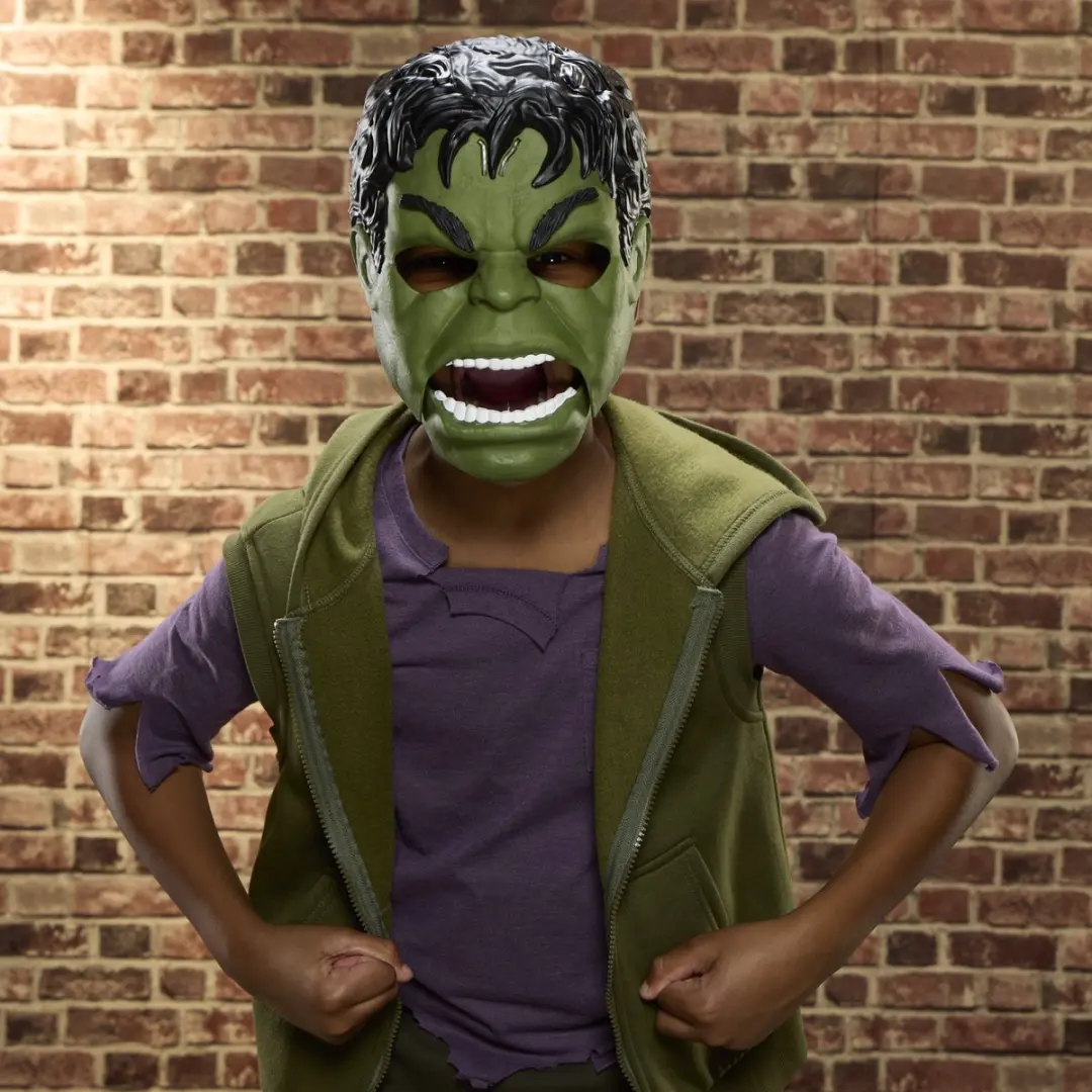 Hasbro Marvel Savage Hulk Elektronisch Masker - Groen