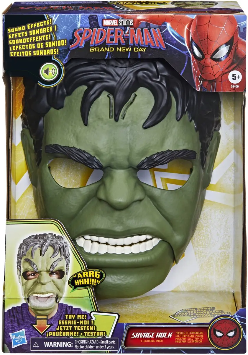 Hasbro Marvel Savage Hulk Elektronisch Masker - Groen