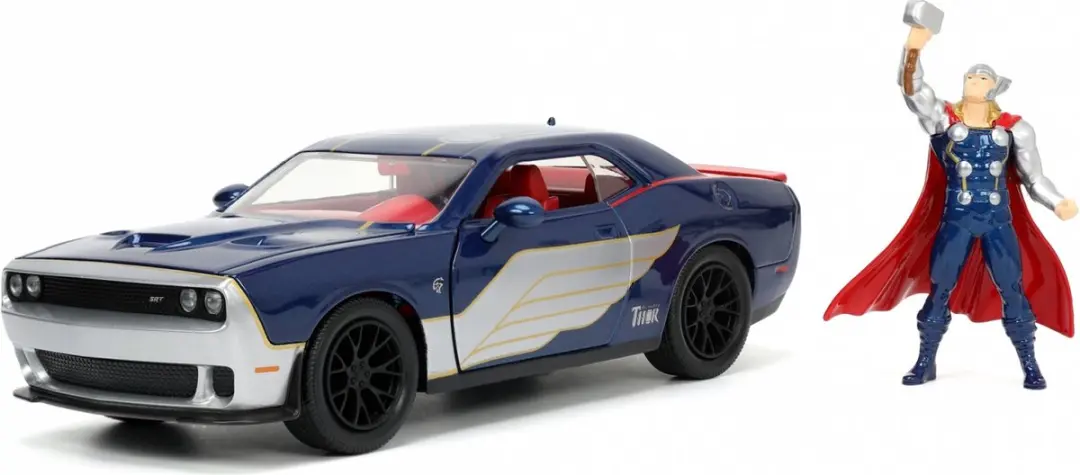 Jada Toys Marvel Thor Dodge Challenger 1:24