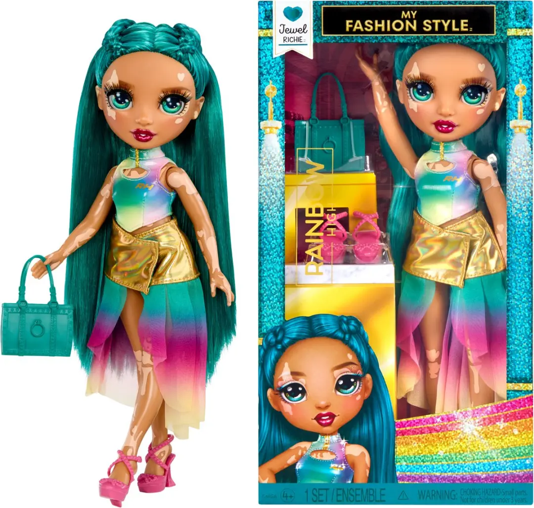 Van der Meulen Rainbow High Jewel Modepop 28cm