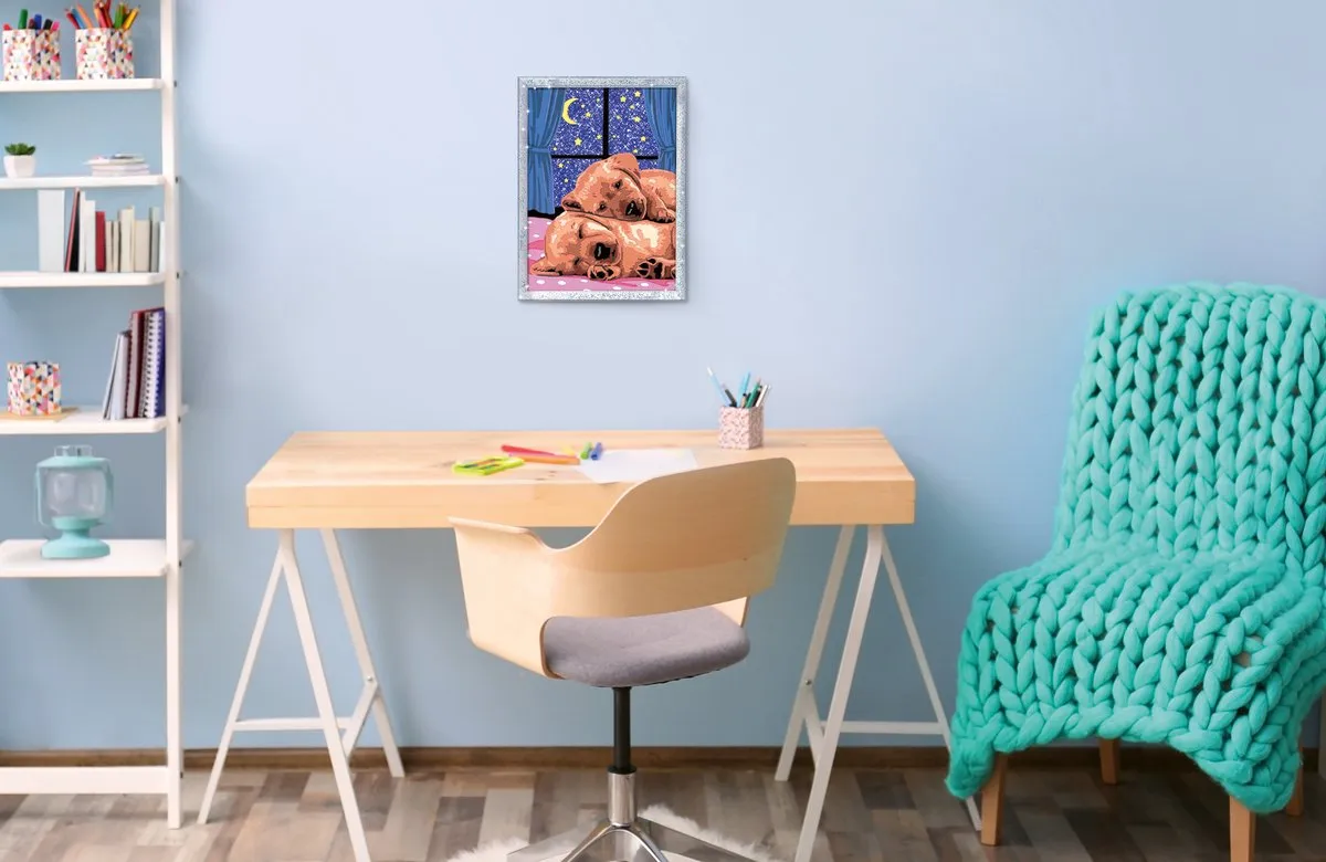 Ravensburger CreArt Sleep Well! Schilderen Op Nummer - Multicolor - 15 Kleuren