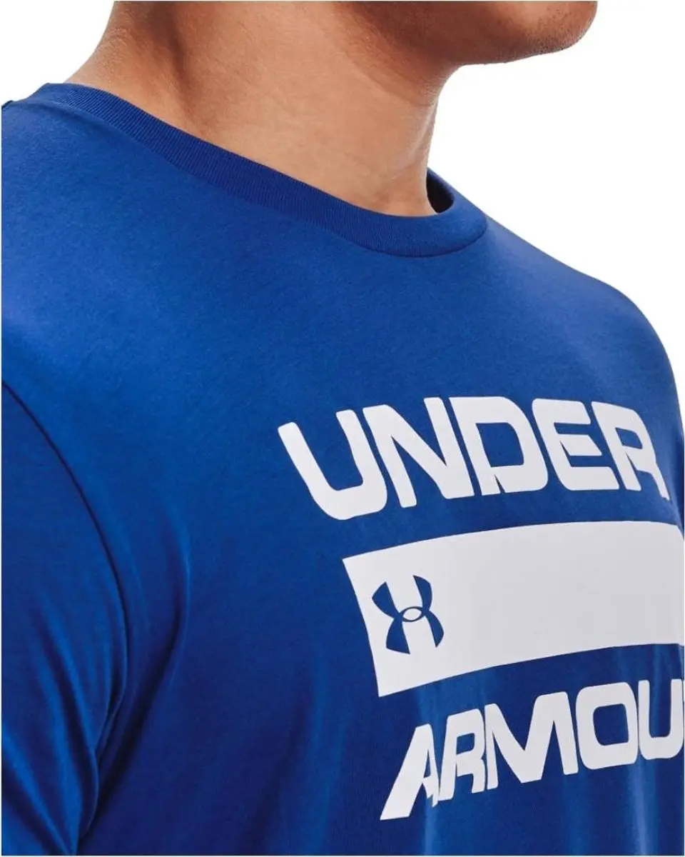Under Armour Team Issue SS Tee - Blauw M