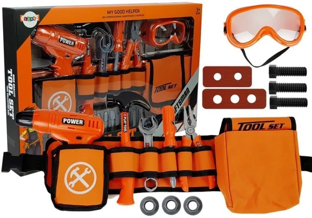 LEAN TOYS Klusjesman Set
