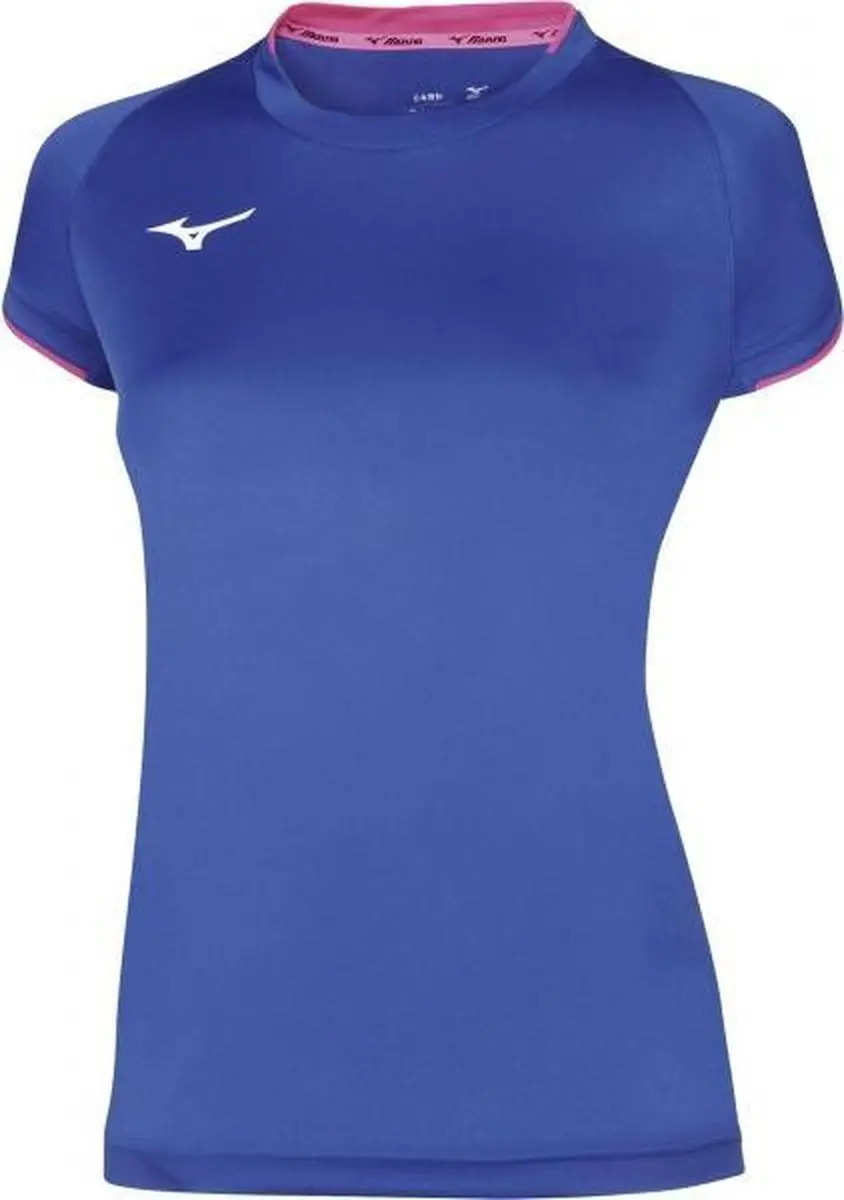 Mizuno Core Shirt Dames XS - Blauw