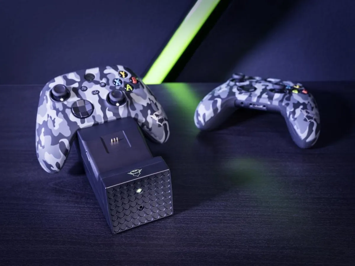 Trust GXT 250 Dubbel Oplaaddock Xbox Series X/S - Zwart - afbeelding 6 van 6