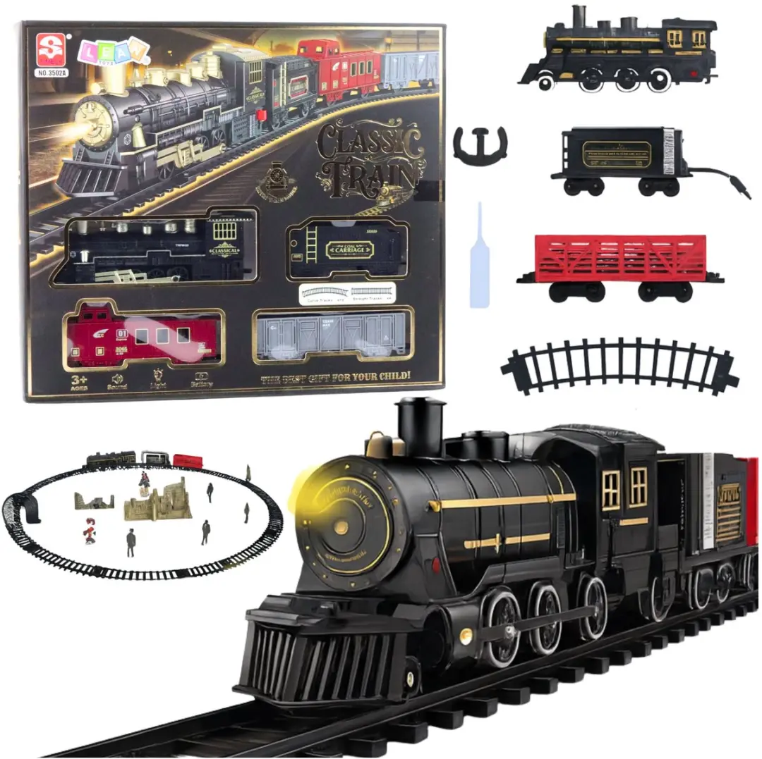 Lean Toys Elektrische Treinlocomotief Meerkleurig