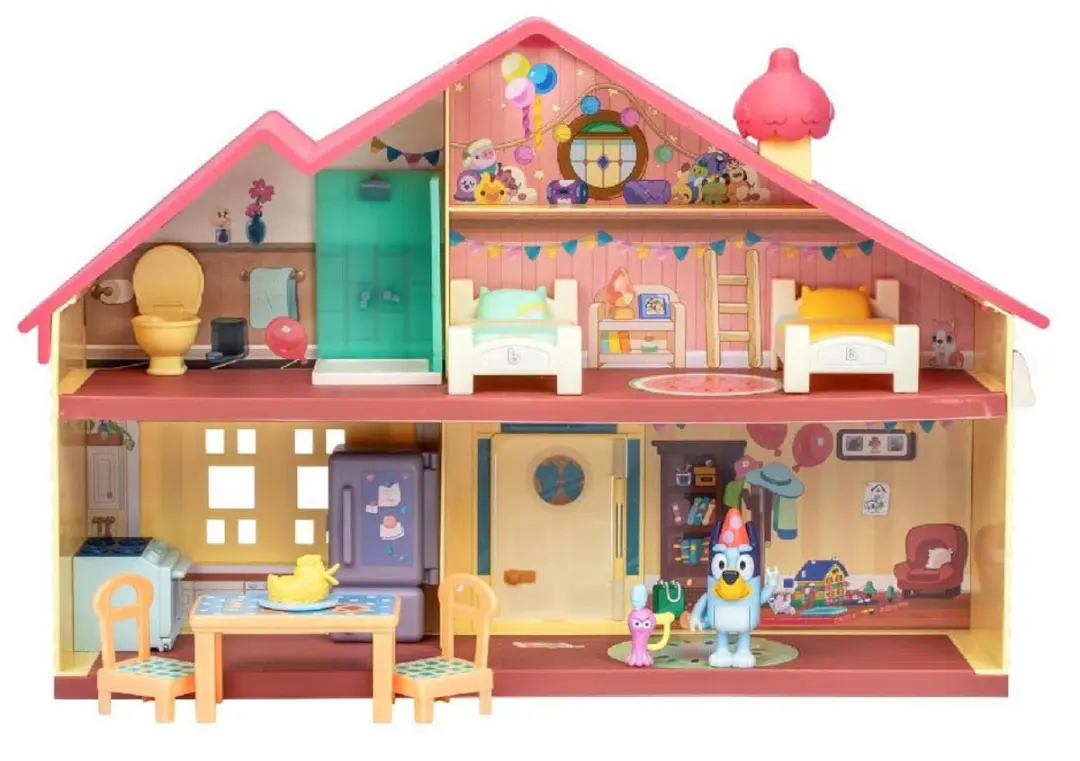 Moose Toys Bluey Celebration Huis - Multi kleuren