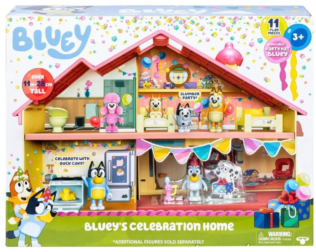 Moose Toys Bluey Celebration Huis