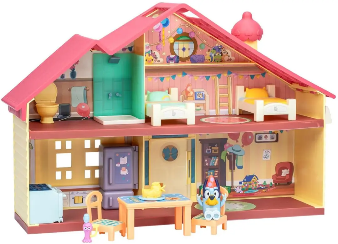 Moose Toys Bluey Celebration Huis - Multi kleuren