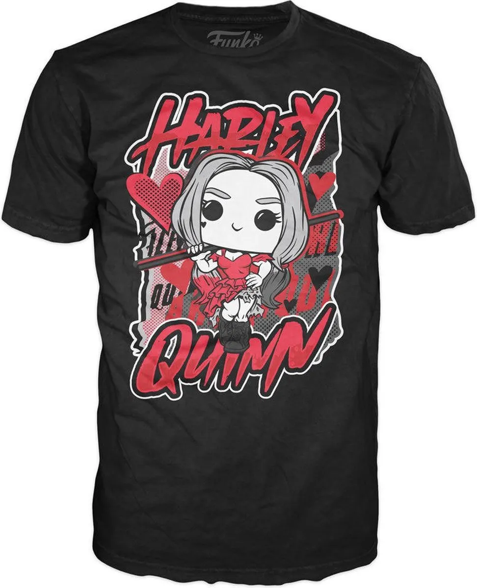 Funko Pop! & Tee Box DC Suicide Squad Harley Quinn #1111 - Multi - afbeelding 3 van 6