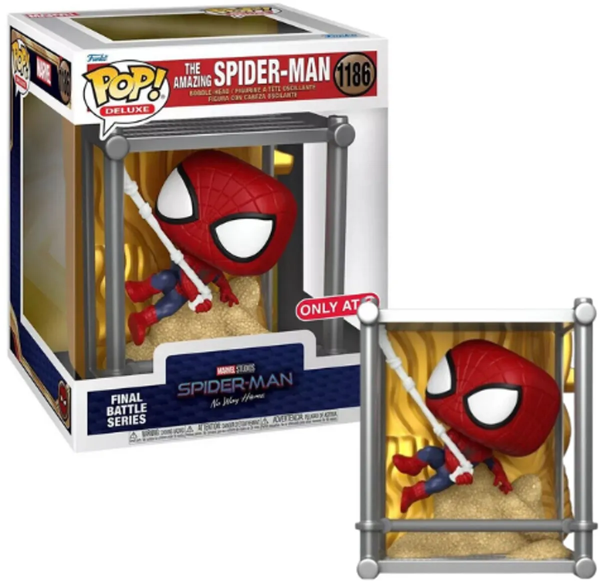 Funko Pop! Marvel Spider-Man No Way Home - The Amazing Spider-Man #1186 Target Excl. - Multi