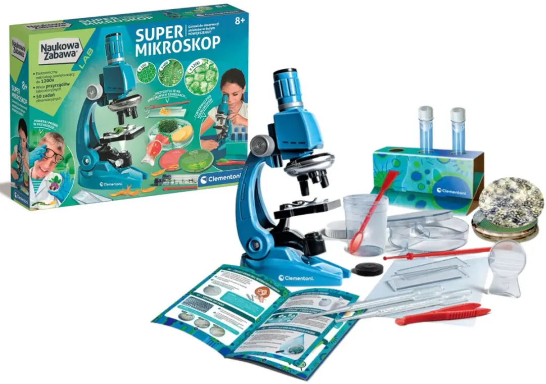 Clementoni Science Fun Set Supermicroscoop