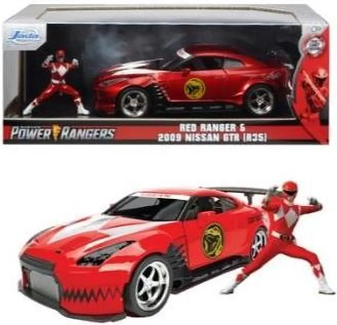 Jada Toys Nissan GT-R R35 2009 Power Rangers 1:24