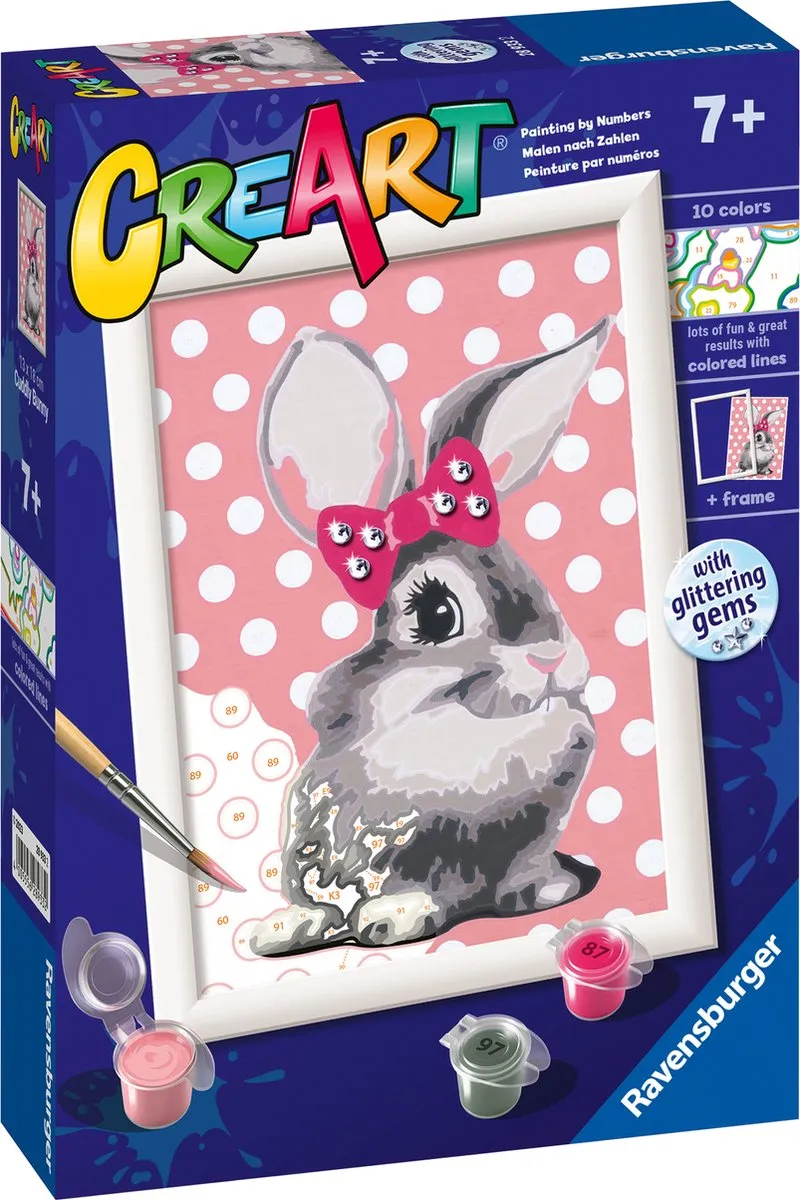 Ravensburger CreArt Konijn Schilderen op nummer
