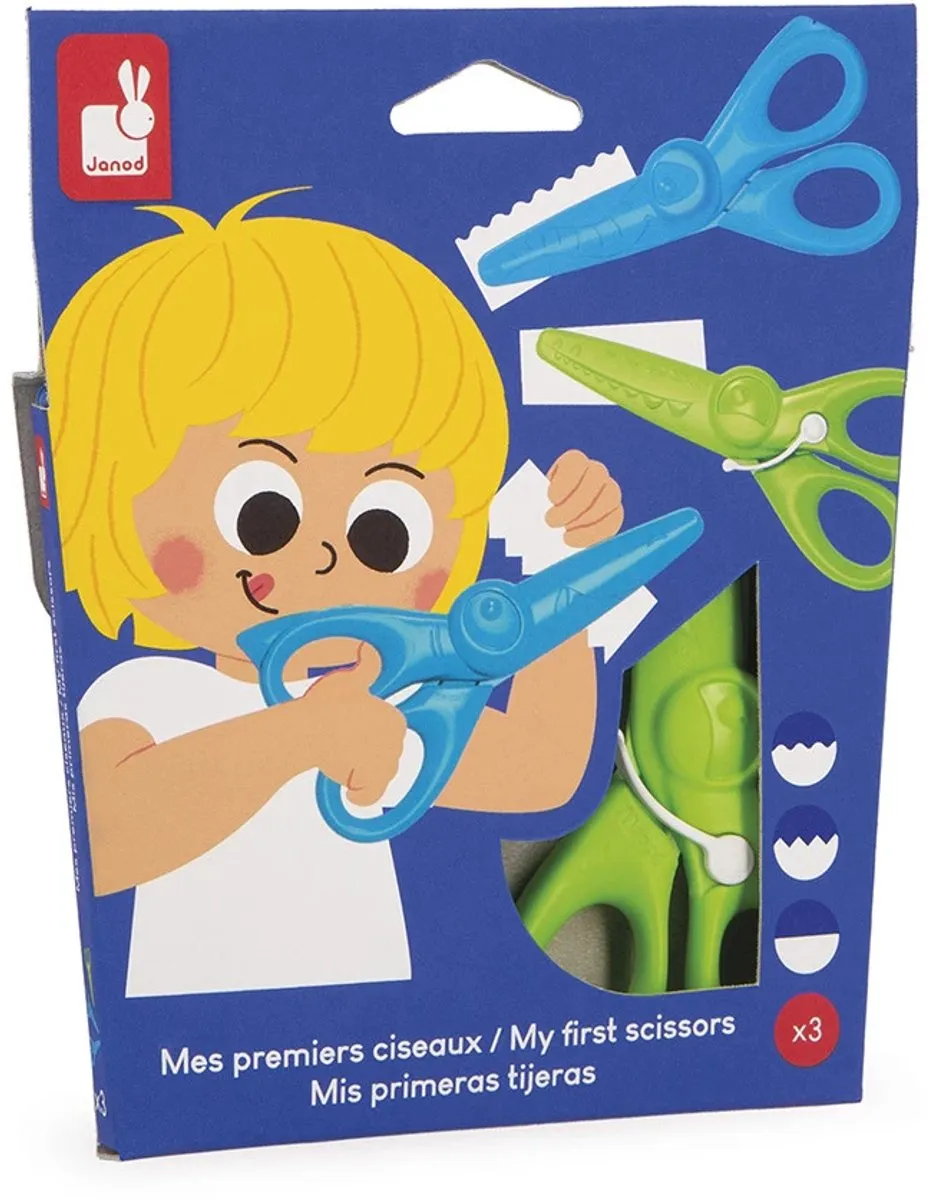 Janod Colo Mijn Eerste Set Schaartjes