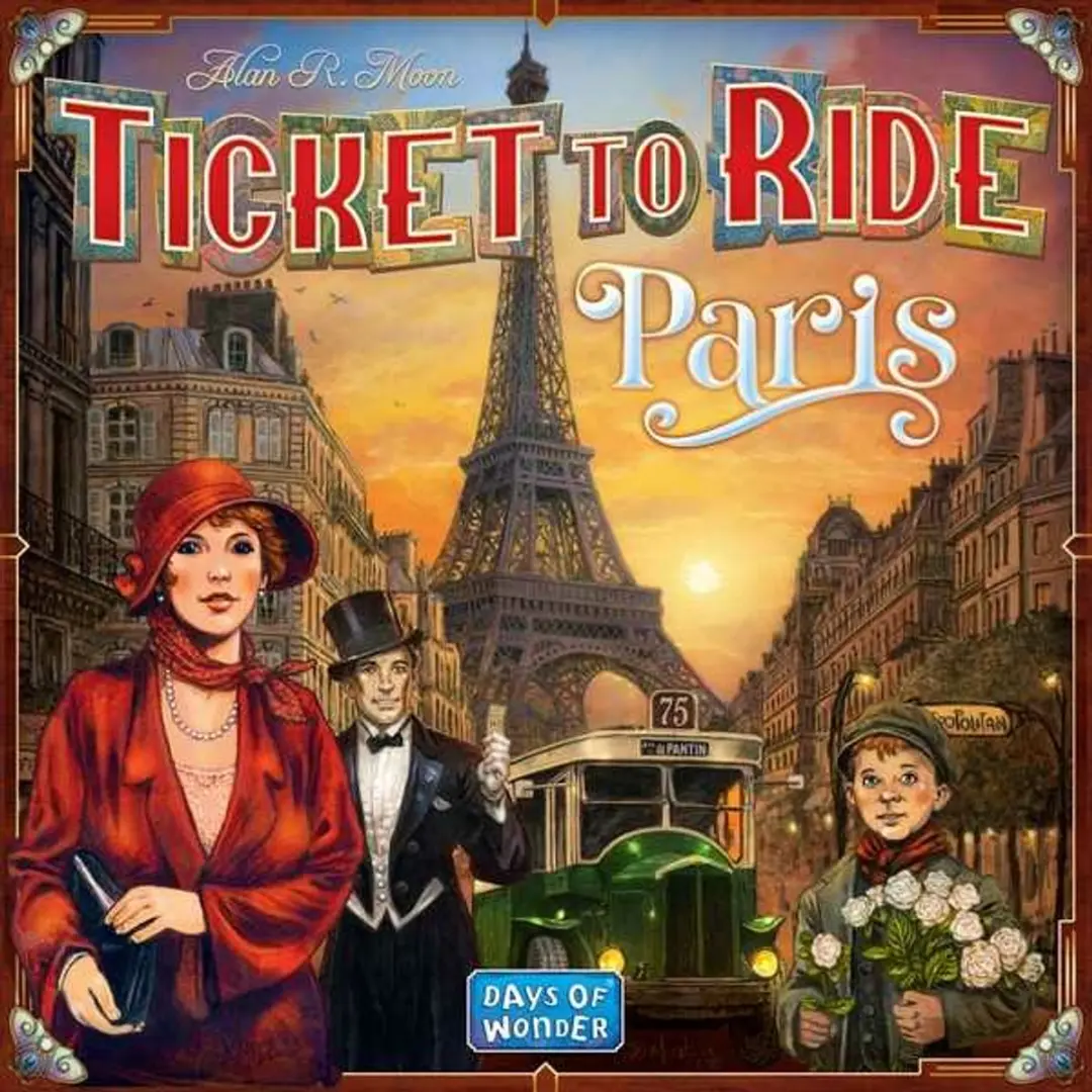 Days of Wonder Ticket to Ride Paris Stedeneditie Bordspel