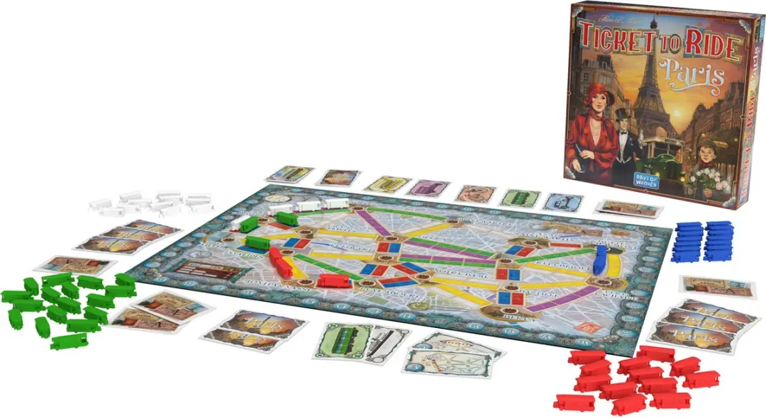 Days of Wonder Ticket to Ride Paris Stedeneditie Bordspel - 2-4 Spelers