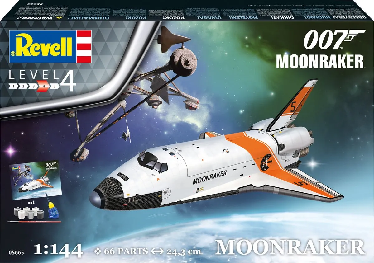 Revell 05665 Moonraker Modelbouwpakket - 1:144 - 66 Onderdelen - Multi