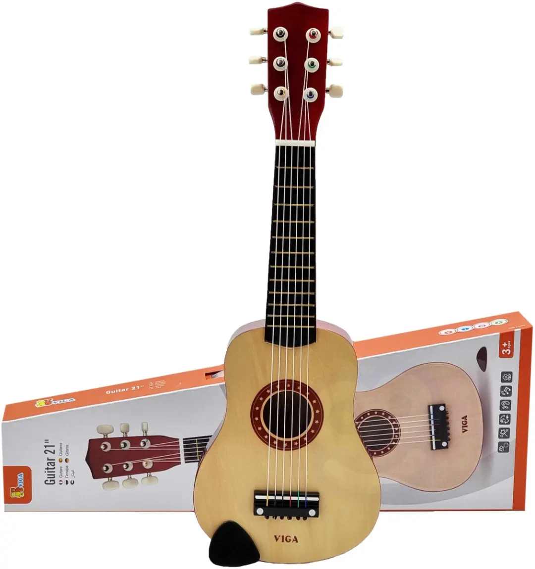 Viga Toys Mini-gitaar 53cm - Blank